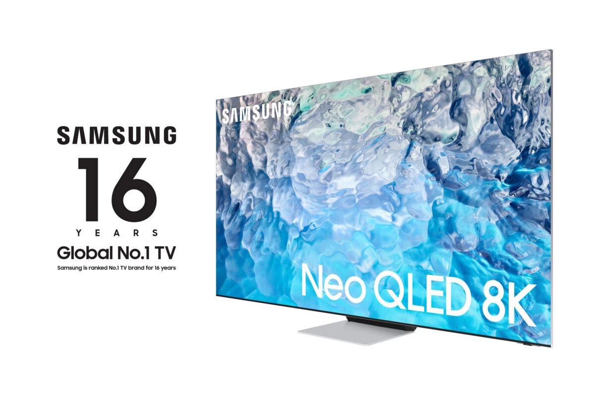 1 Samsung no1 in TV Global Market for 16Y KV