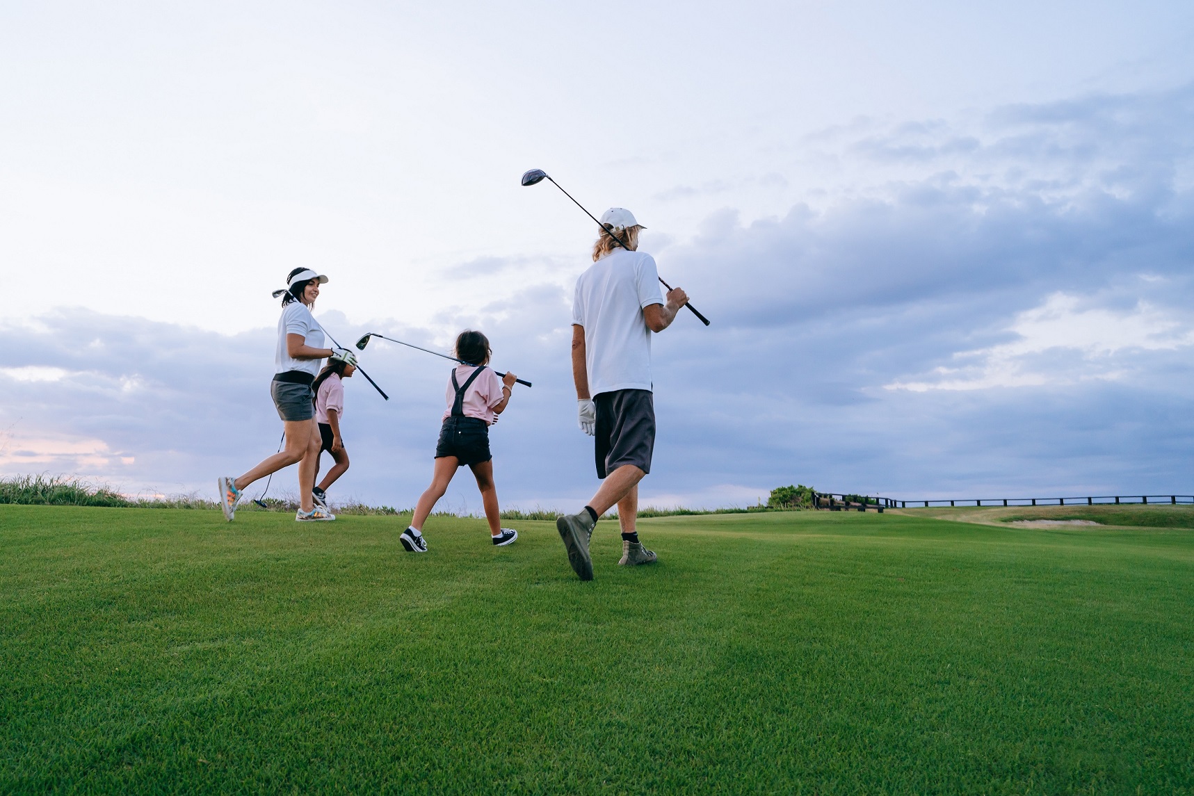 Golfing