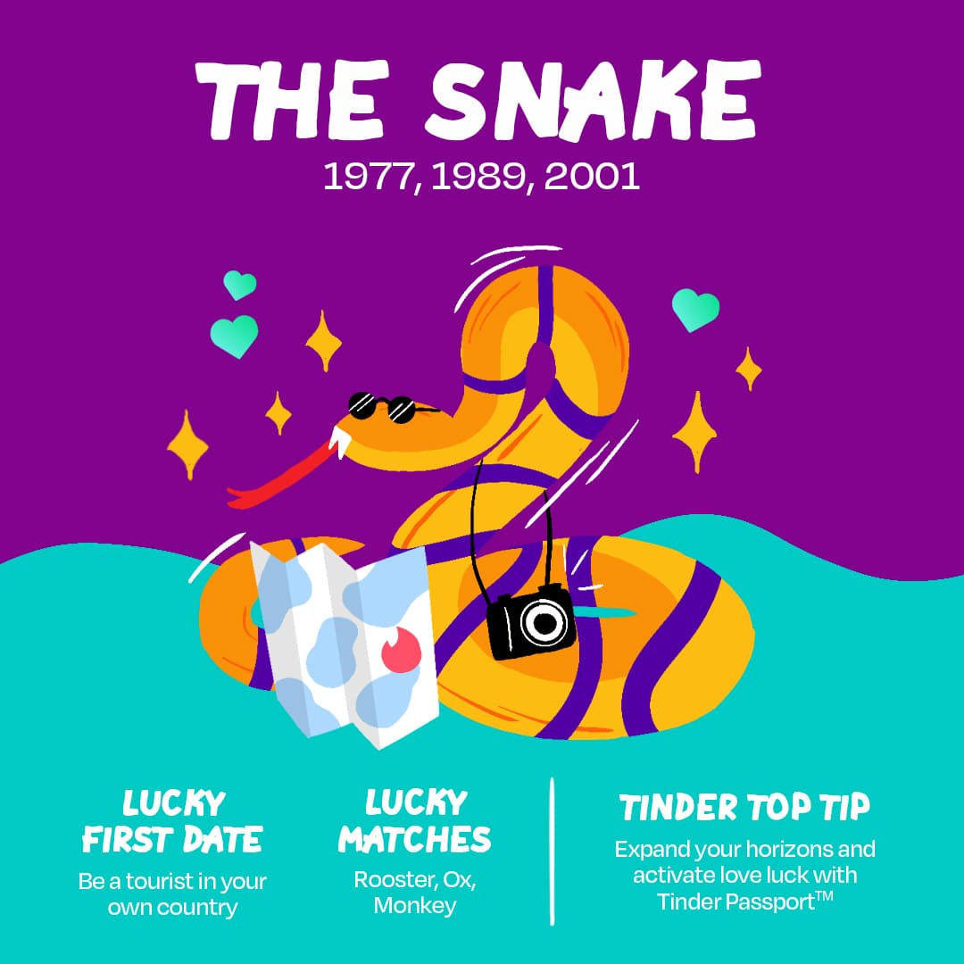 Tinder First Date Fortunes The Snake l
