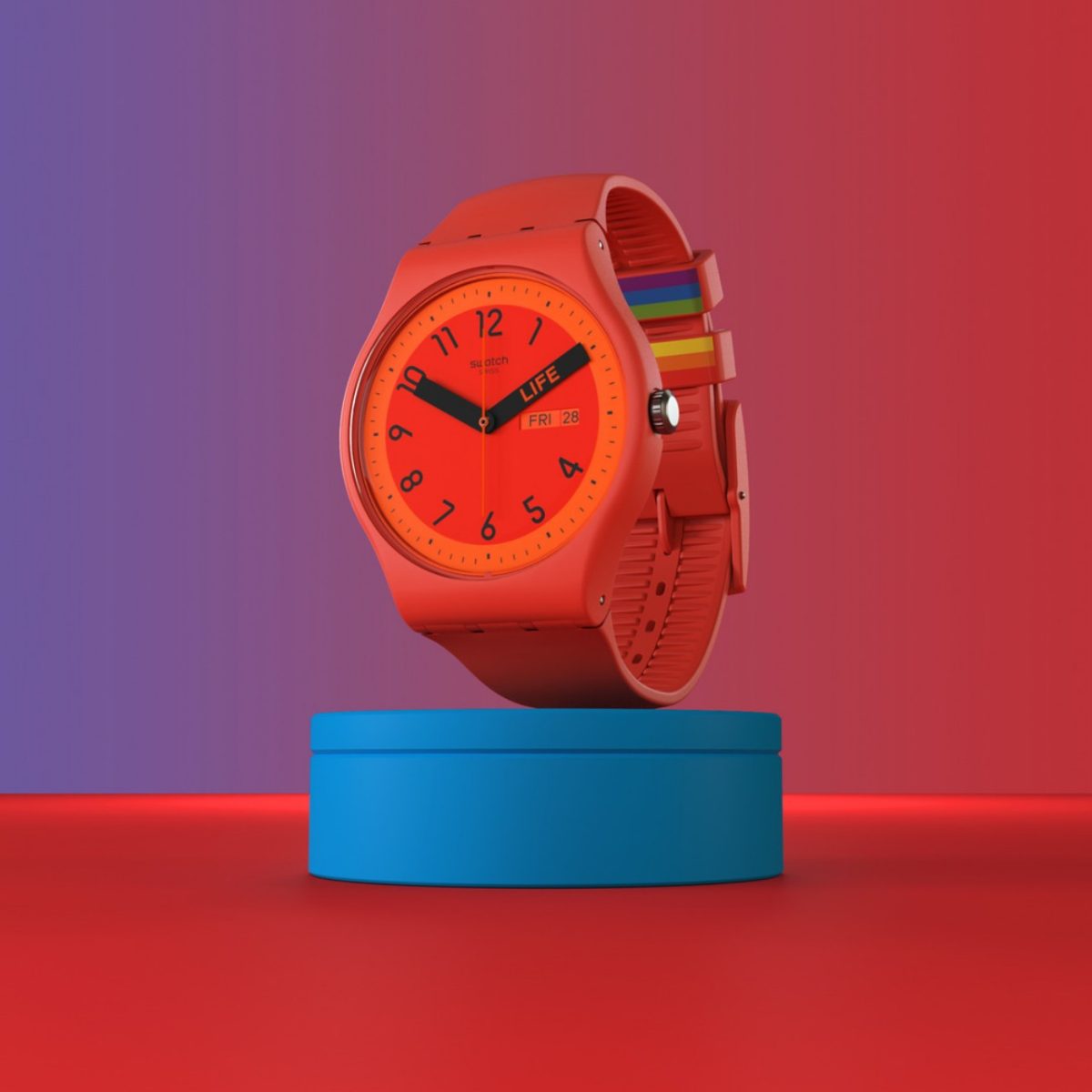 Swatch Pride Collection PROUDLY RED 07