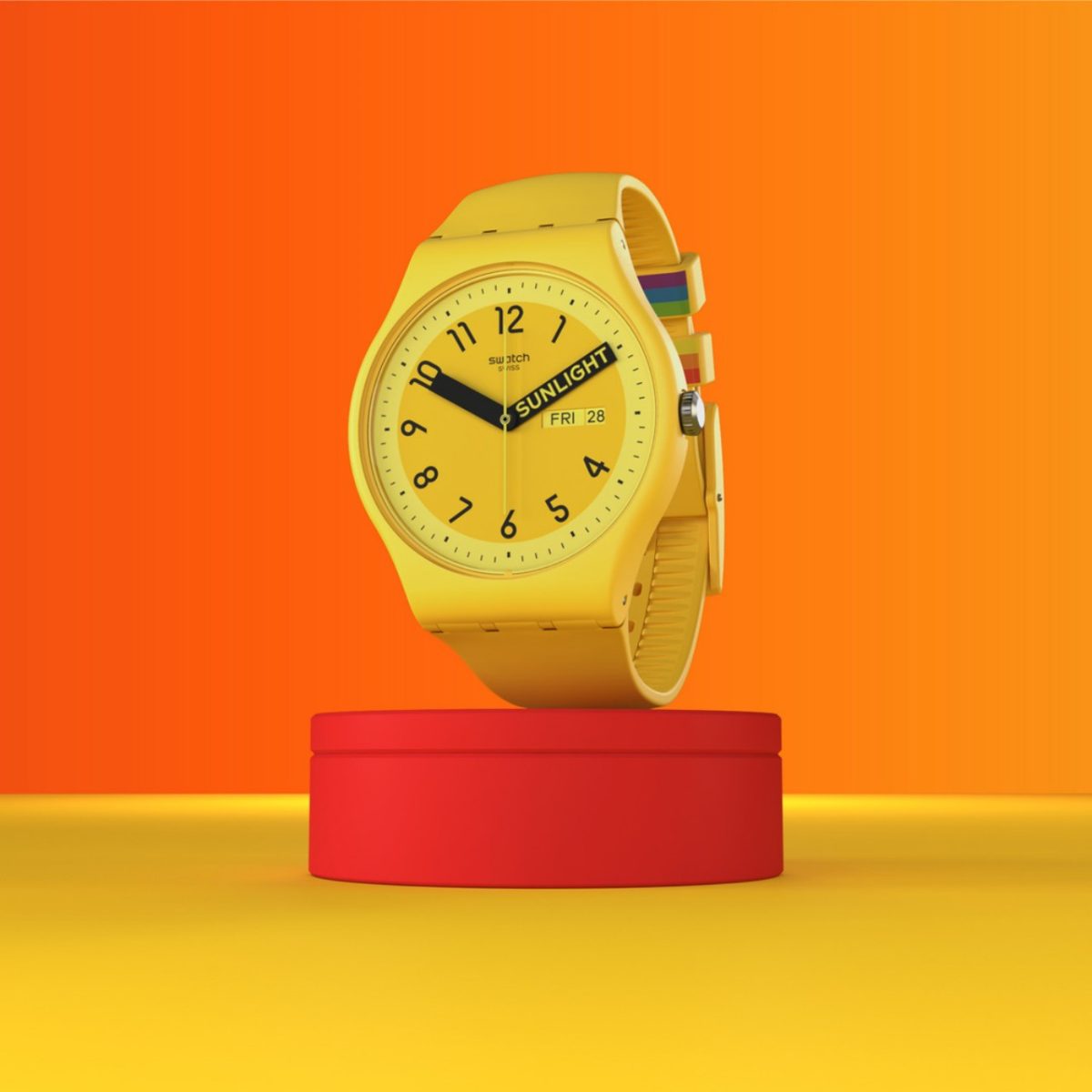 Swatch Pride Collection PROUDLY YELLOW 07