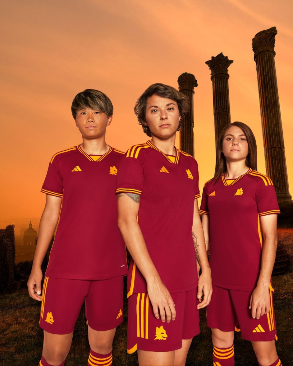 adidas x AS Roma Home Home Kit 4x5 GROUP W