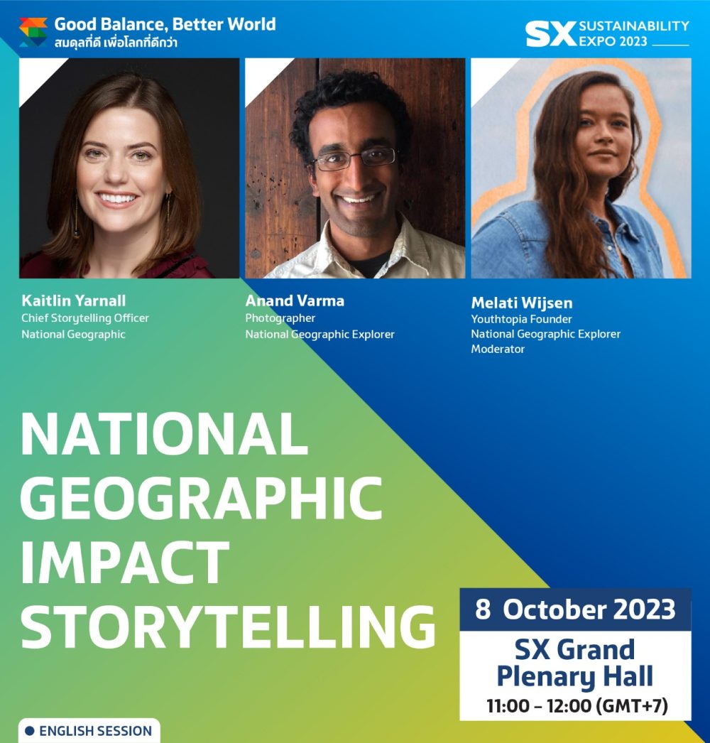 SX Grand Plenary Hall Impact Storytelling for Sustainability By National Geographic