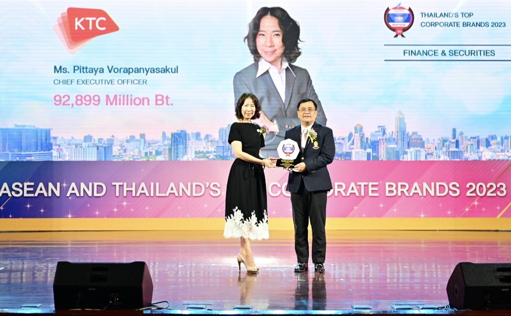 KTC Thailand Top Corporate Brand 2023