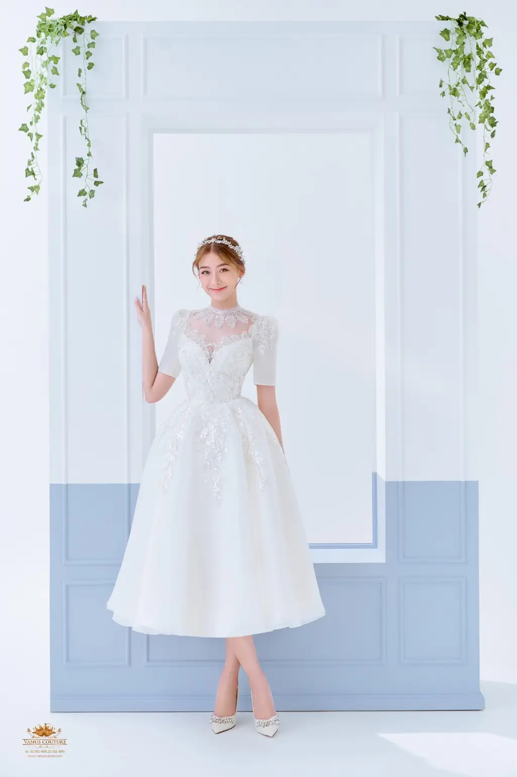 วนัช กูตูร์ จับมือกับ “Smallmoon Photo” ถ่ายทอดผลงานชิ้นโบว์แดงภายใต้คอนเซ็ปต์ “Tea pouring dress by Vanus Couture x Smallmoon Photo” 19 ห้องเสื้อ วนัช กูตูร์