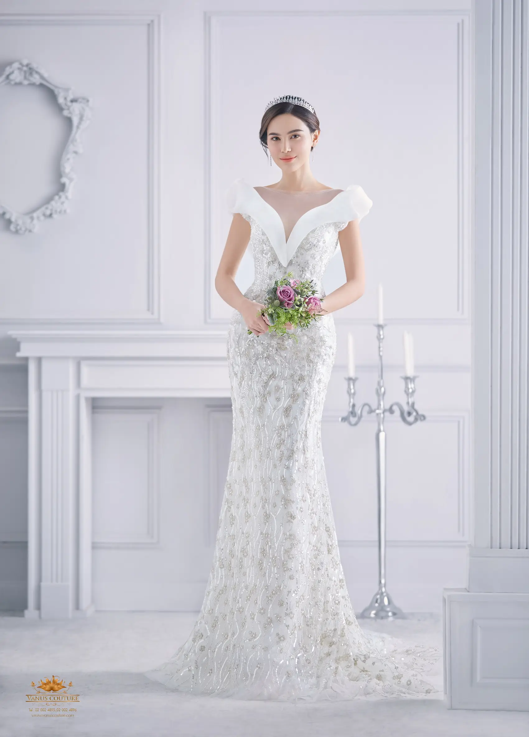 ส่งท้ายเดือนแห่งความรักด้วยคอลเลกชันชุดแต่งงานสุดหวานโรแมนติก “VANUS COUTURE New collection 2022” 19 S1 0165