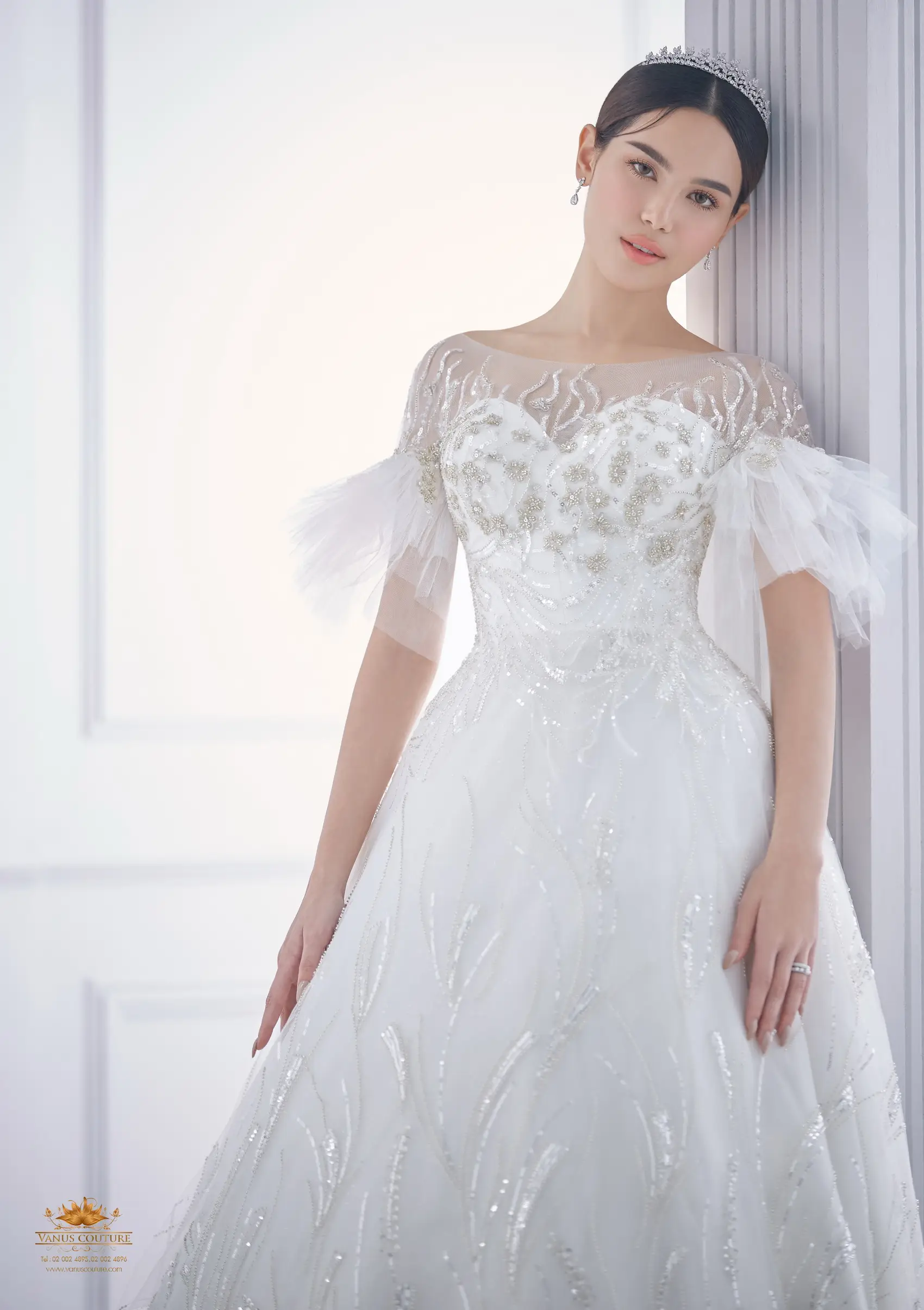 ส่งท้ายเดือนแห่งความรักด้วยคอลเลกชันชุดแต่งงานสุดหวานโรแมนติก “VANUS COUTURE New collection 2022” 10 S5 0574