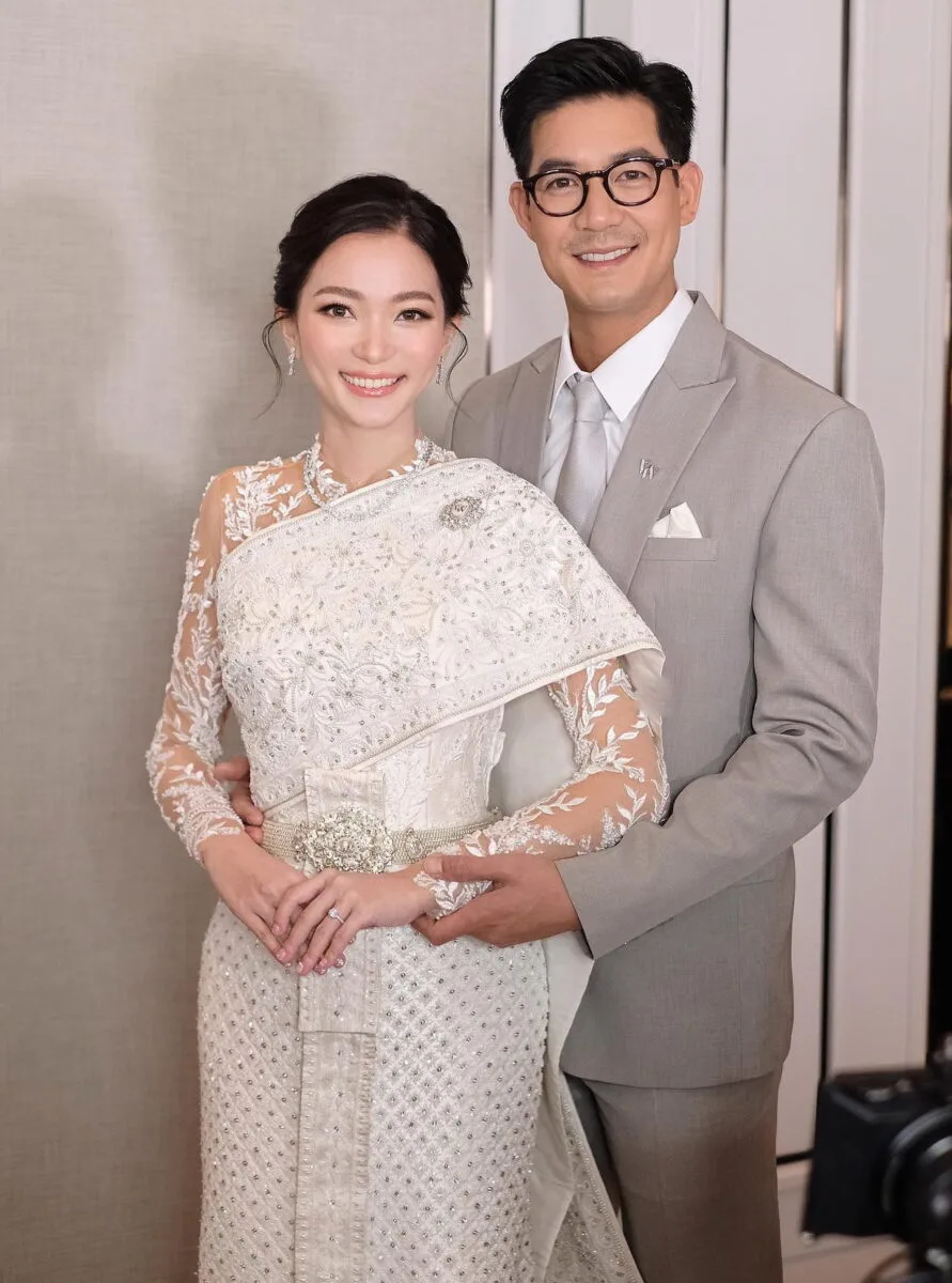 เริ่มต้นชีวิตคู่ เวียร์ ศุกลวัฒน์ ควงแฟนสาวนอกวงการ วิกกี้ พีมนต์ญา เข้าพิธีวิวาห์สุดอบอุ่น 4 1658021221028