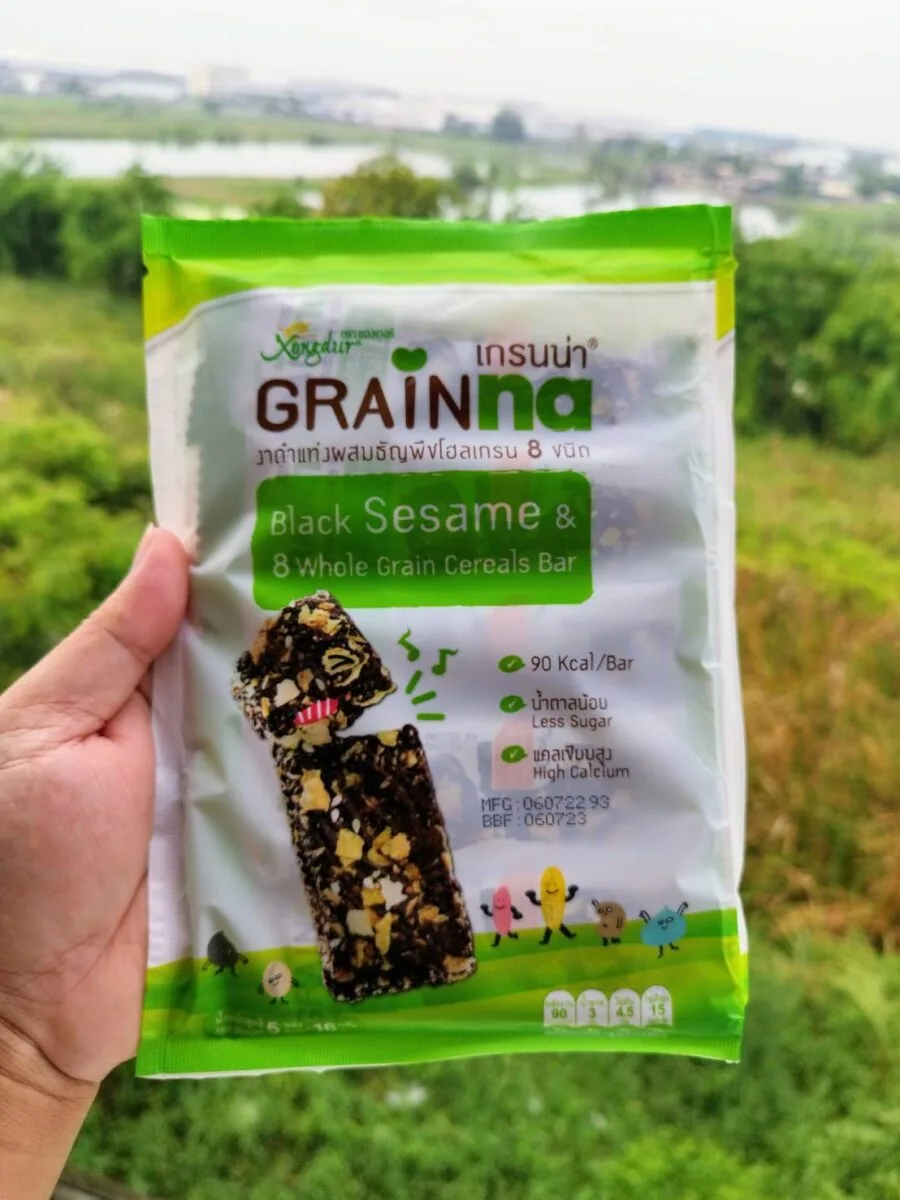 Xongdur Grainny Grainna | เกรนน่า เกรนนี่ ขนมธัญพืชและผลไม้ ซีเรียลบาร์ ไขมันต่ำ น้ำตาลน้อย ตราซองเดอร์ 7 xongdur grainna