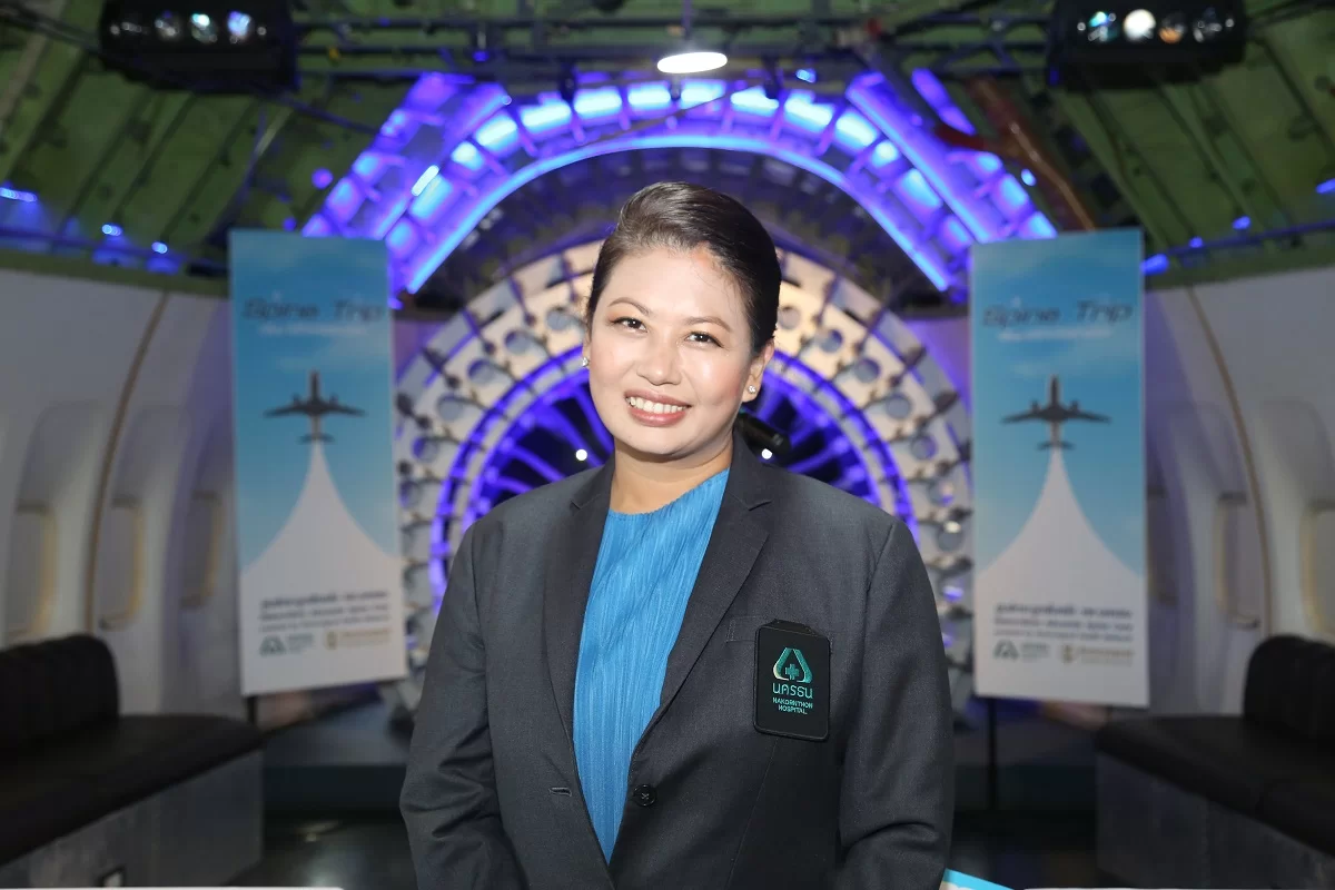 โรงพยาบาลนครธน ผนึกกำลัง บำรุงราษฎร์ เฮลท์ เน็ตเวิร์ก แถลงความสำเร็จ ศูนย์กระดูกสันหลัง หนึ่งเดียวในย่านพระราม 2 6 คุณเพ็ญศิริ