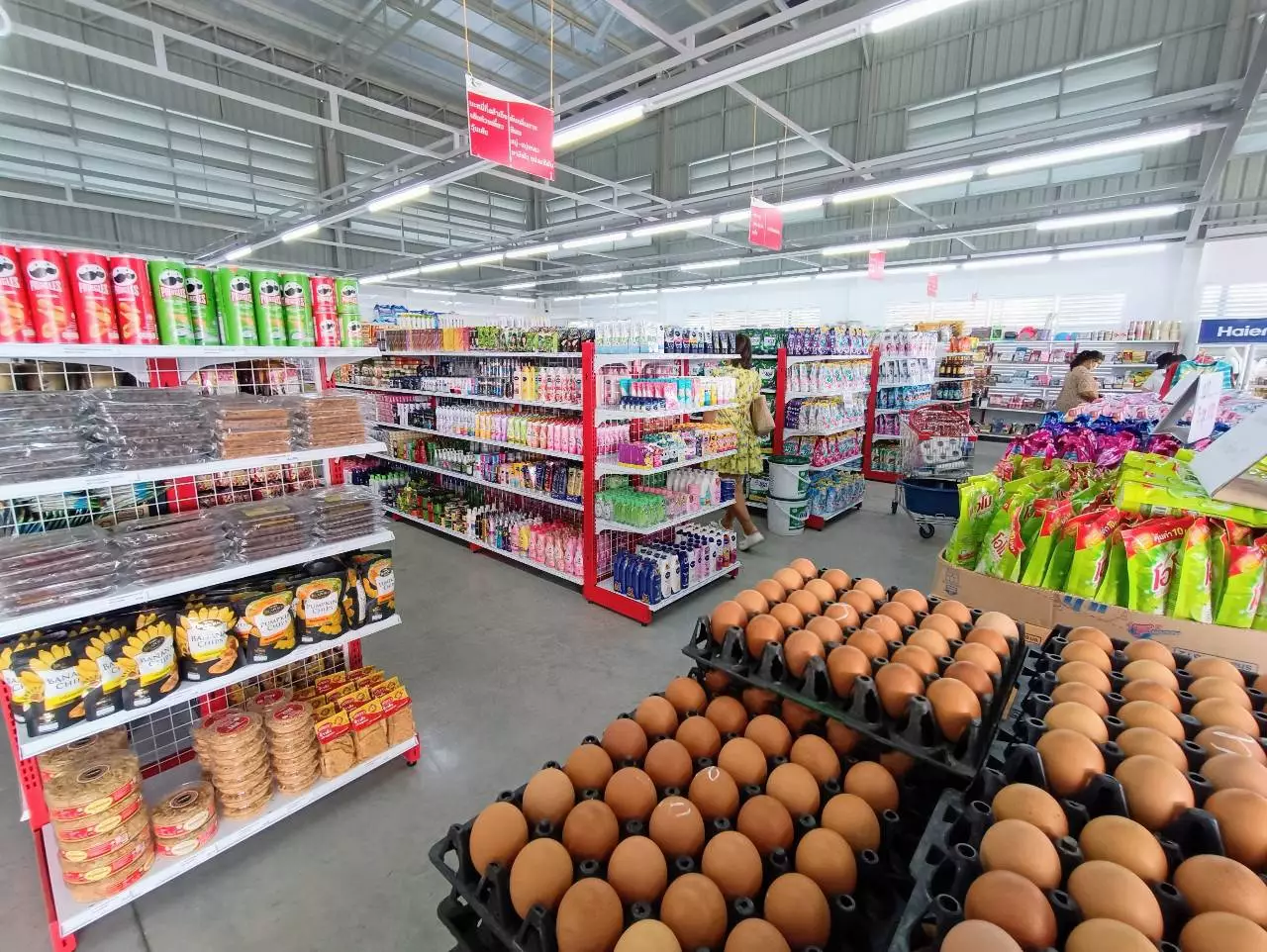 Infinite Mall Supermarket | ห้างอินฟินิท มอลล์ ขจรวิทย์ พร้อมเปิดให้บริการแล้ววันนี้ 5 infinite mall kajonwit Samutprakan