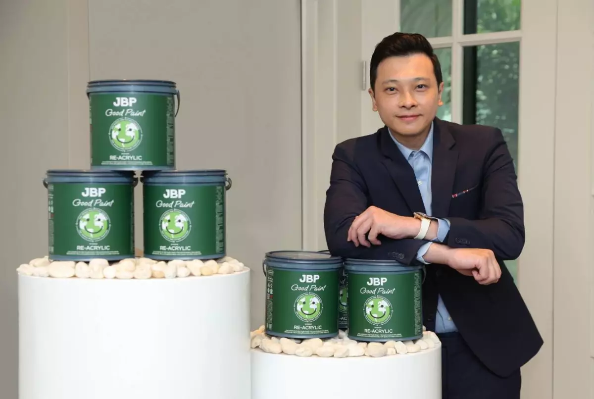 <strong>เจบีพี เปิดตัว “JBP Good Paint Re-Acrylic” สีทาอาคารรีไซเคิลเจ้าแรกในประเทศไทยตอกย้ำภาพผู้นำการพัฒนาธุรกิจอย่างยั่งยืน</strong> 4 1679548273976