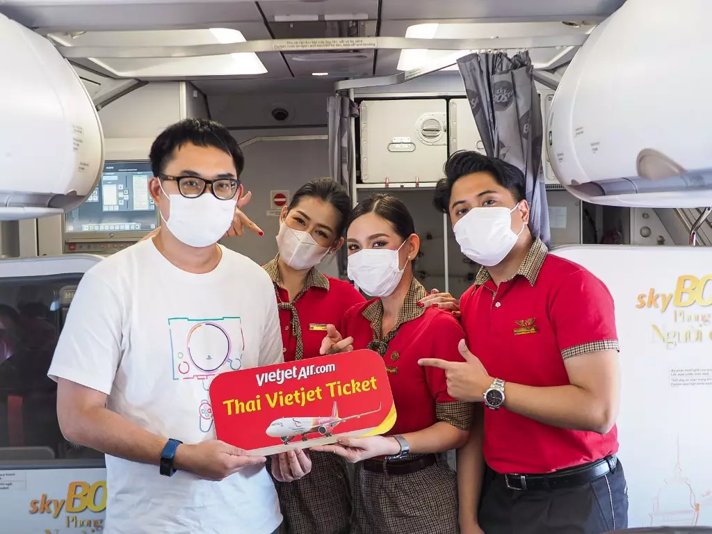 Thai Vietjet celebrates International Womens Day in the cloud 2