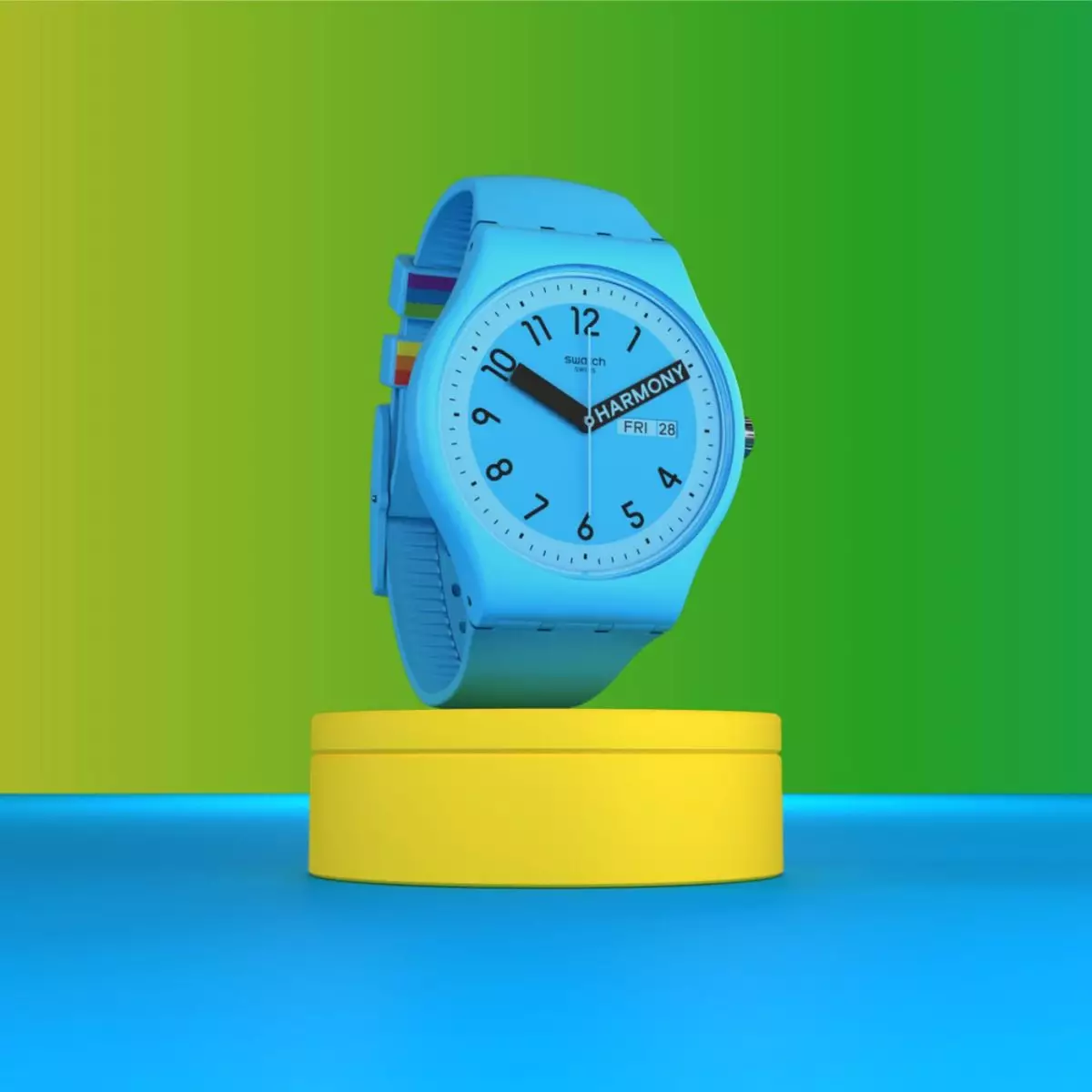 Swatch Pride Collection PROUDLY BLUE 07