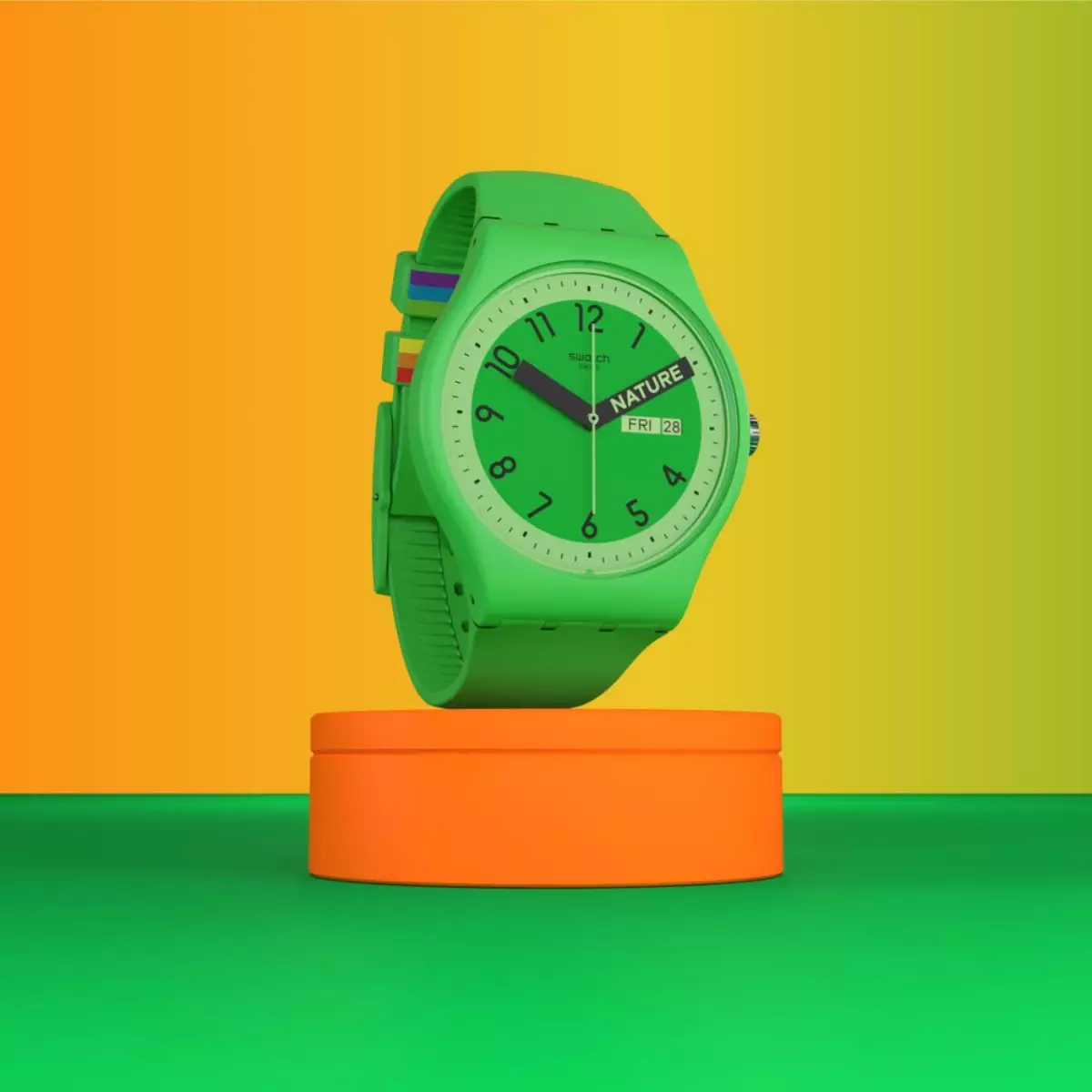 Swatch Pride Collection PROUDLY GREEN 07