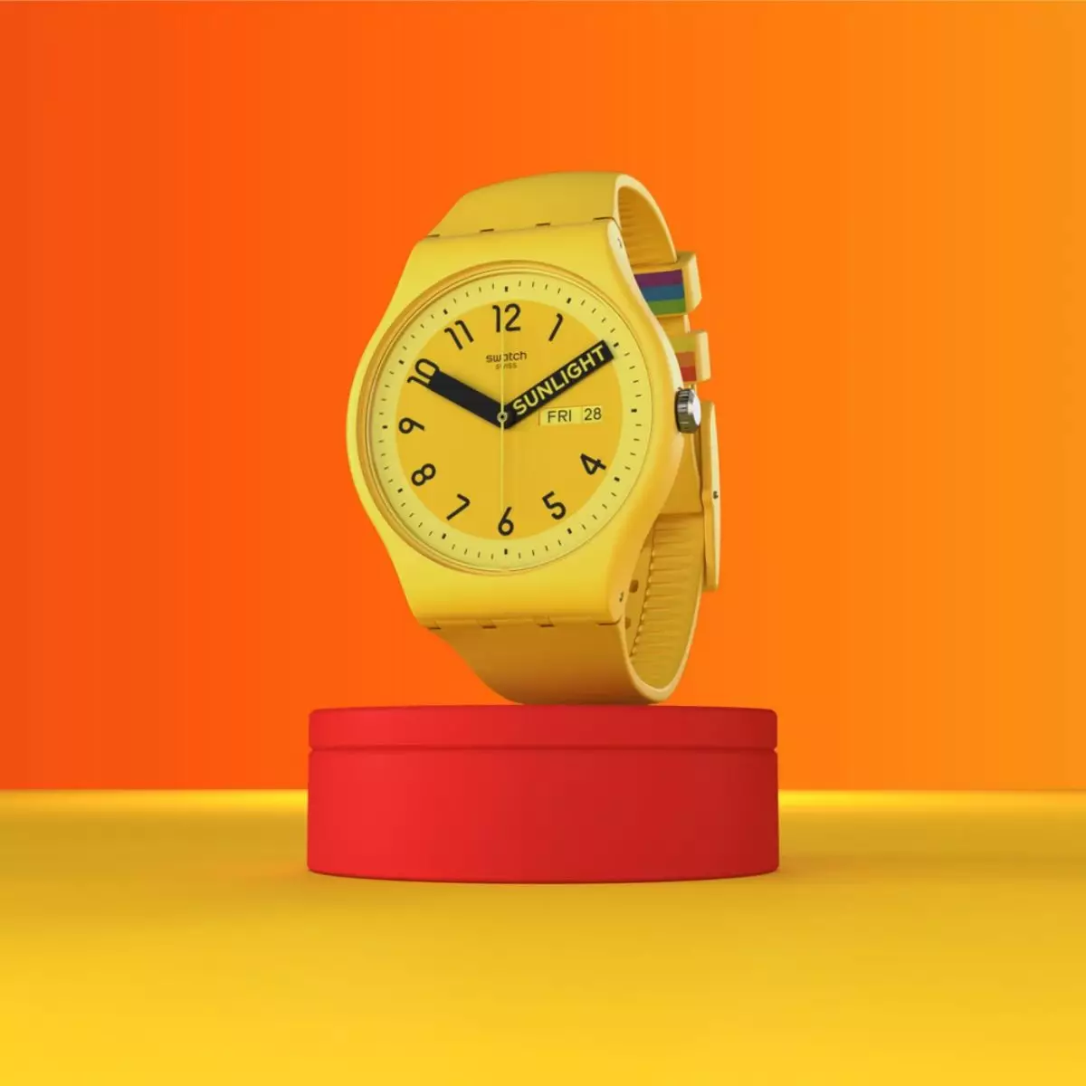 Swatch Pride Collection PROUDLY YELLOW 07
